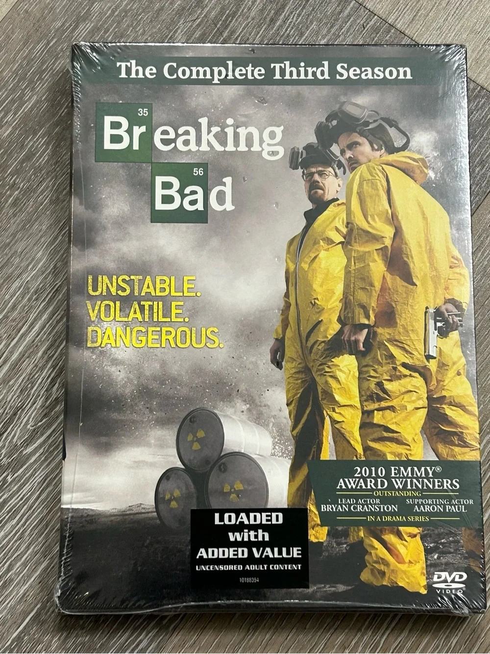 Breaking Bad Complete Third Season 3 DVD 2010 New Sealed AMC Bryan Cranston